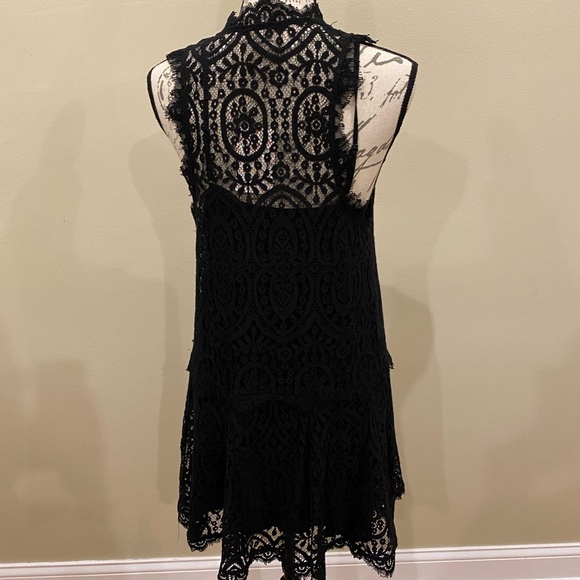 Free People Women’s Heart in Two Lace Mid Dress - Picture 2 of 11